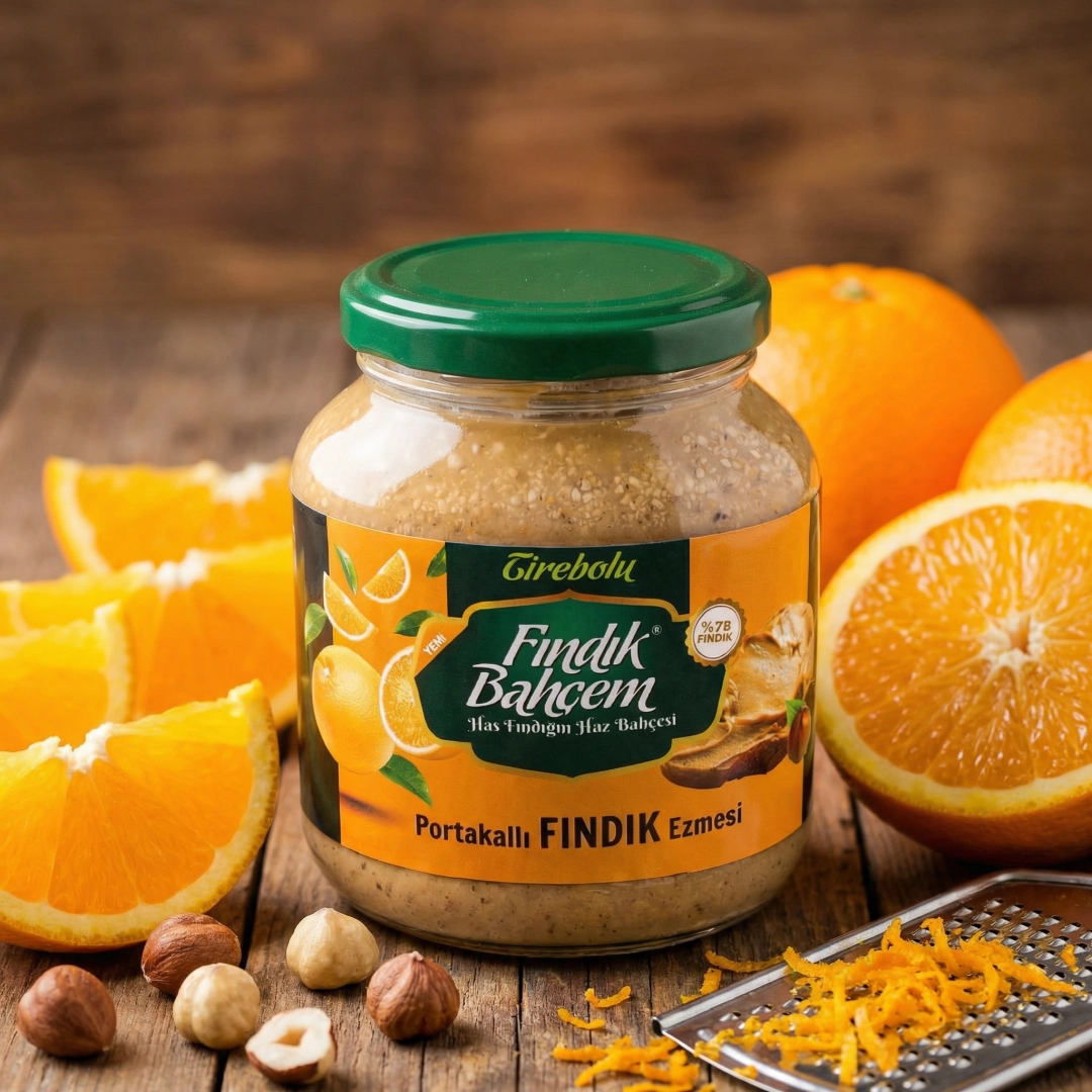 #37 - Fındık Bah&ccedil;em'den Portakallı Fındık Ezmesi