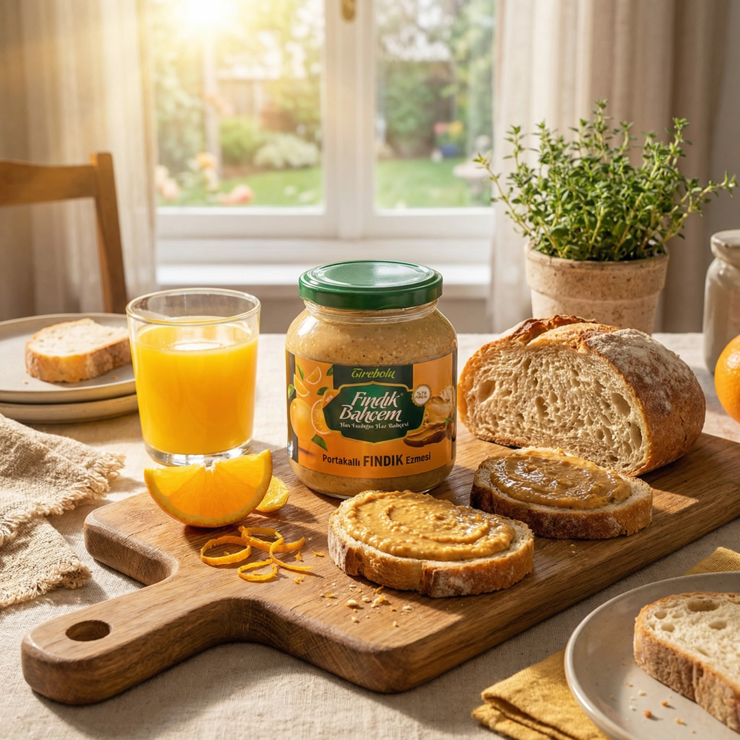 #38 - Fındık Bah&ccedil;em'den Portakallı Fındık Ezmesi