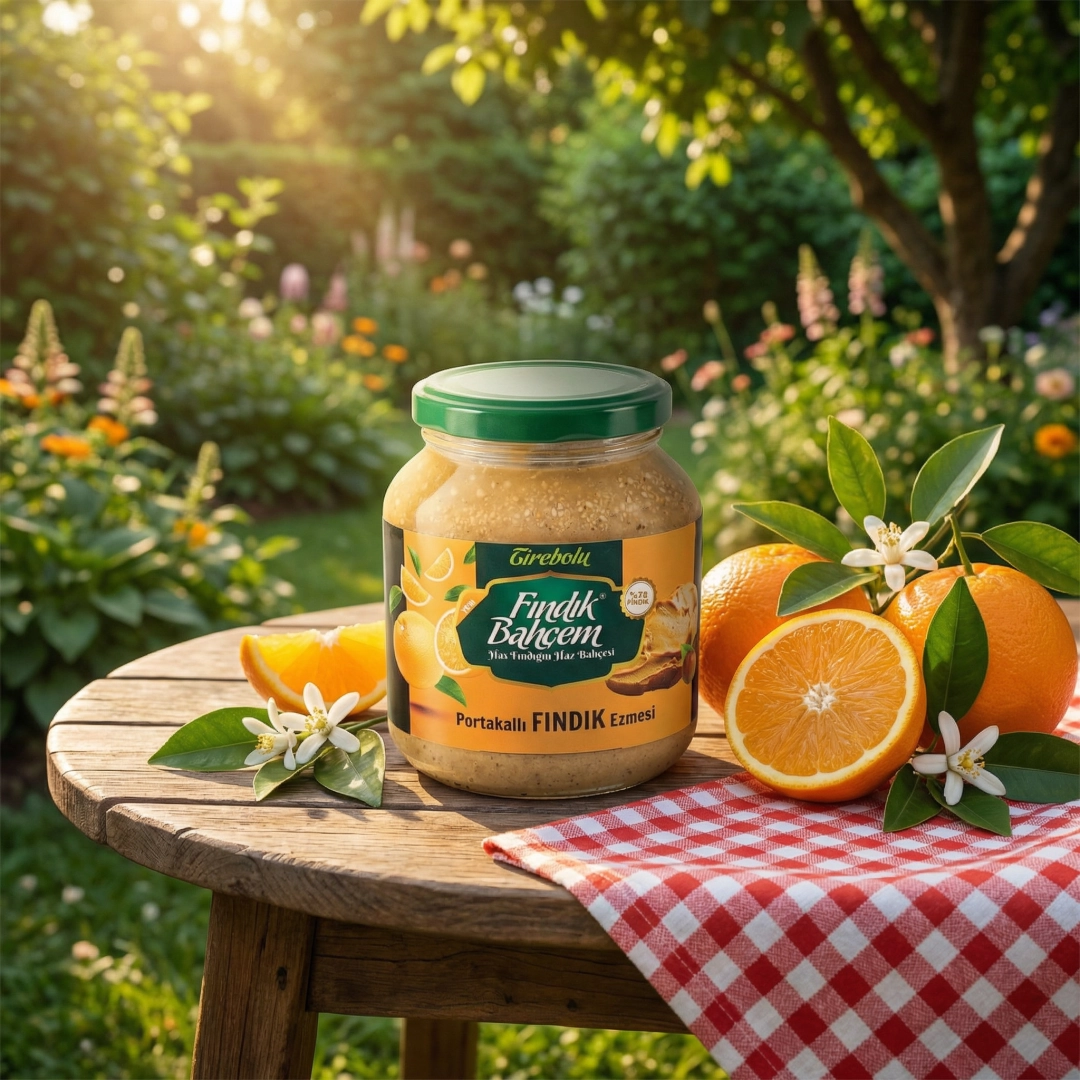 #41 - Fındık Bah&ccedil;em'den Portakallı Fındık Ezmesi
