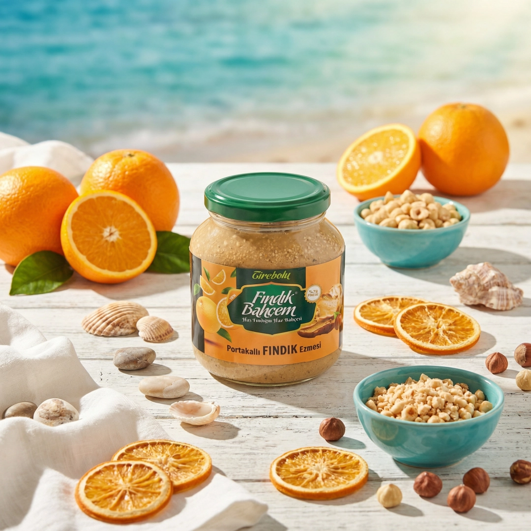 #32 - Fındık Bah&ccedil;em'den Portakallı Fındık Ezmesi